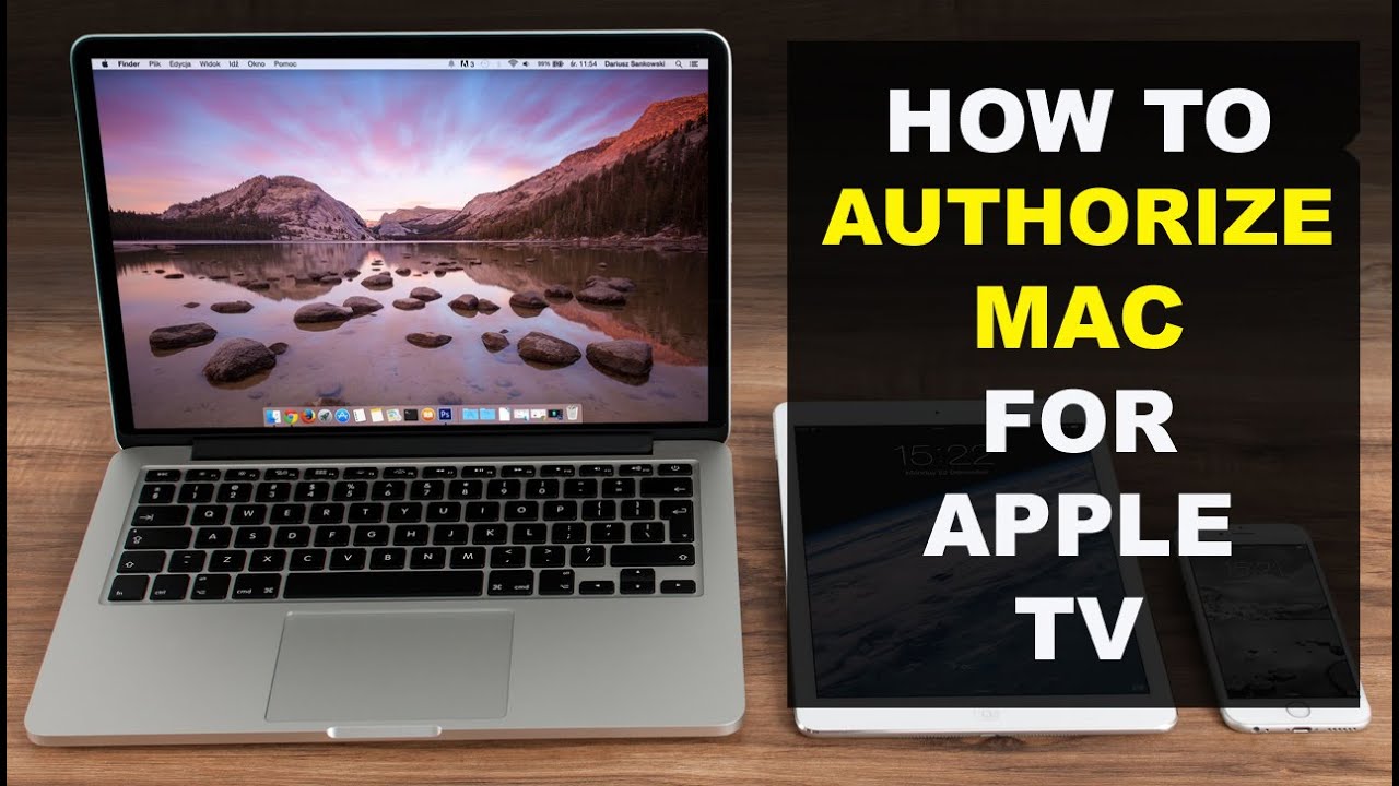 How to Authorize Macbook for Apple TV