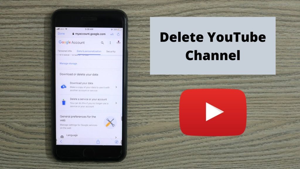 How to Delete a YouTube Channel on iPhone