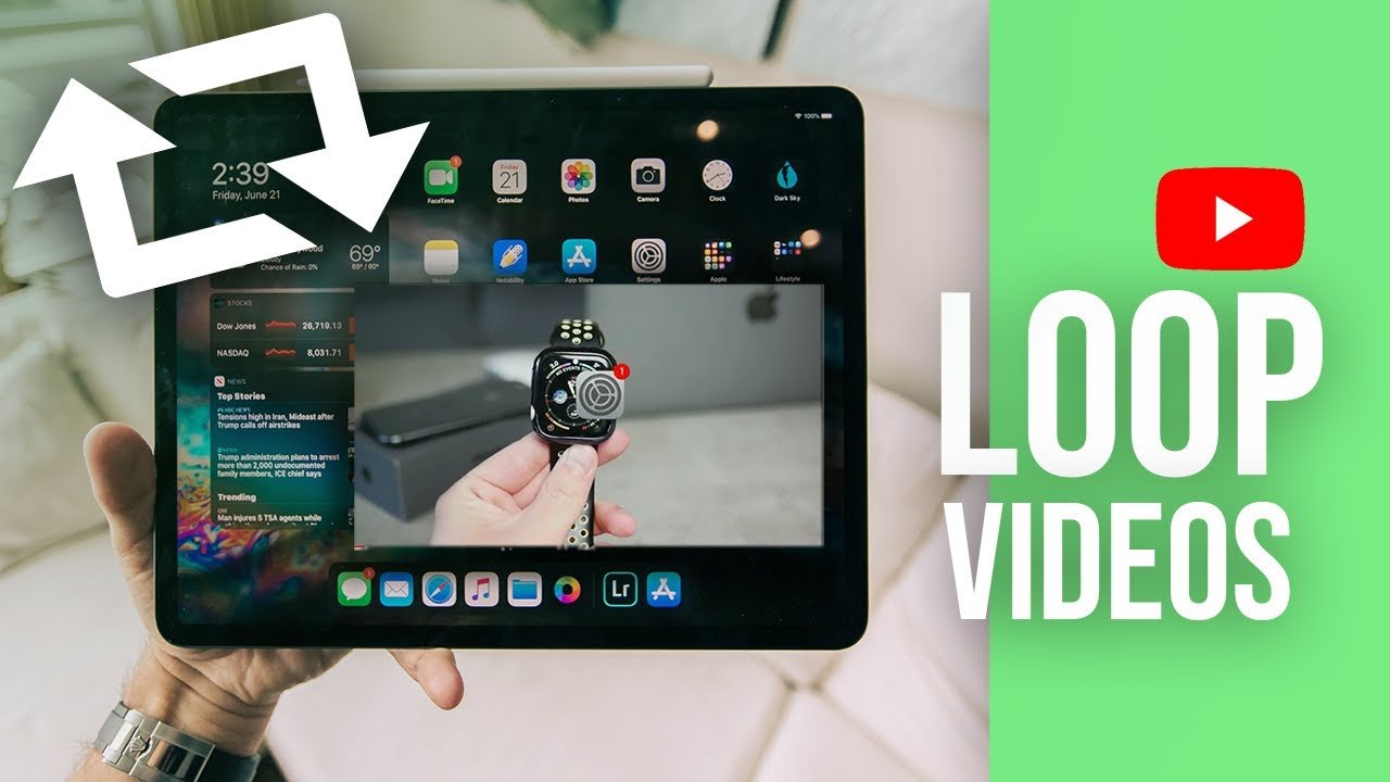 how to loop a youtube video on ipad 1713258766