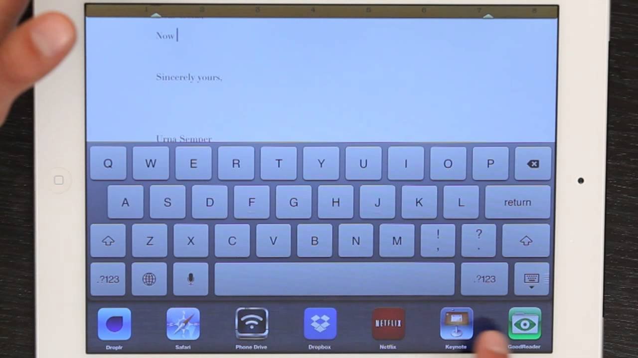 how to write letter on ipad 1713257131